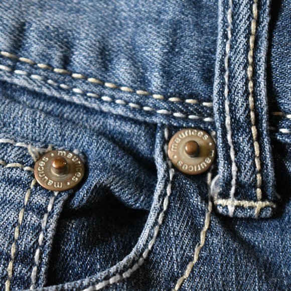 EUC Maurices Blue Jeans Sz 7/8 - Picture 9 of 16